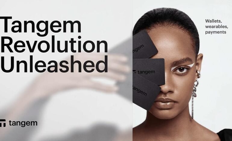 Tangem Launches Innovative Wearable Crypto Wallet Promoting Daily Self-Custody