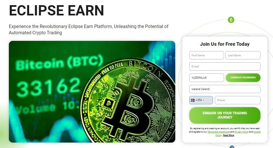 Eclipse Earn Review – Scam Crypto Trading Platform or Legit?
