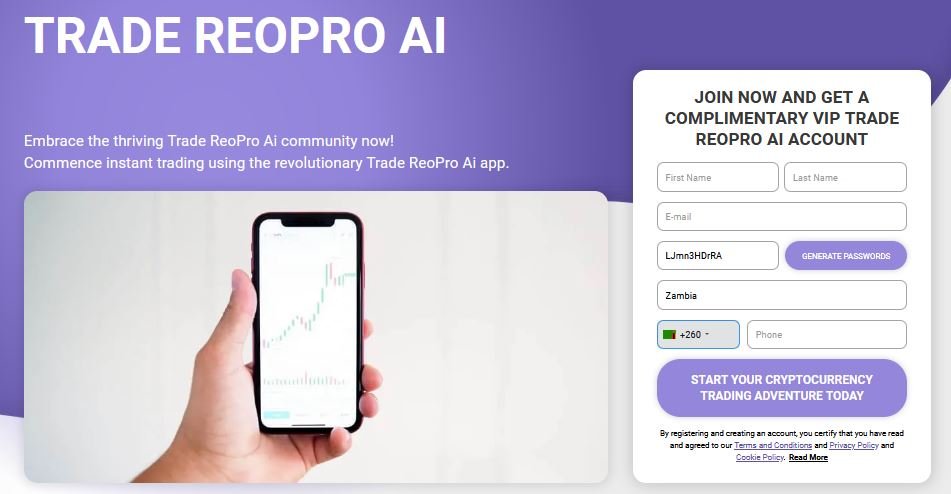 Trade ReoPro Ai App