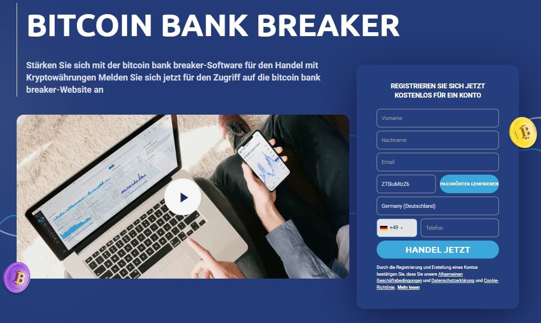 Bitcoin Bank Breaker Erfahrungen – Die Zukunft des Krypto-Handels oder Fake?