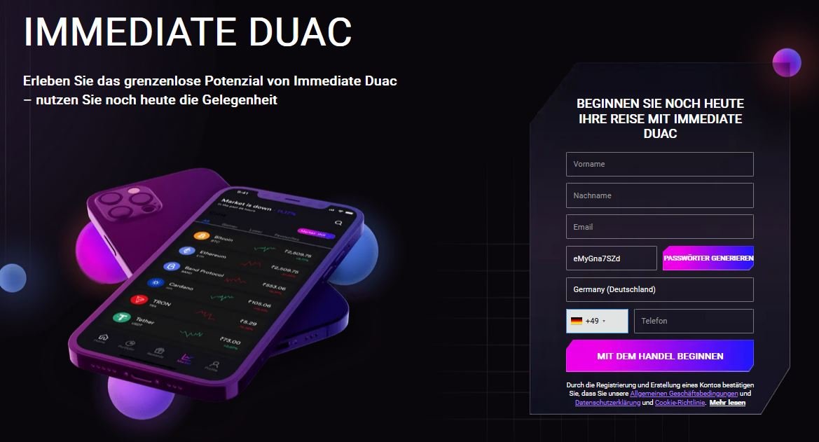 Immediate Duac 6.0
