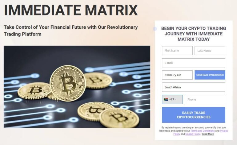 Immediate Matrix App