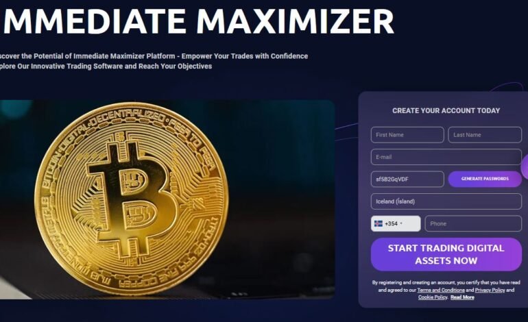 Immediate Maximizer App