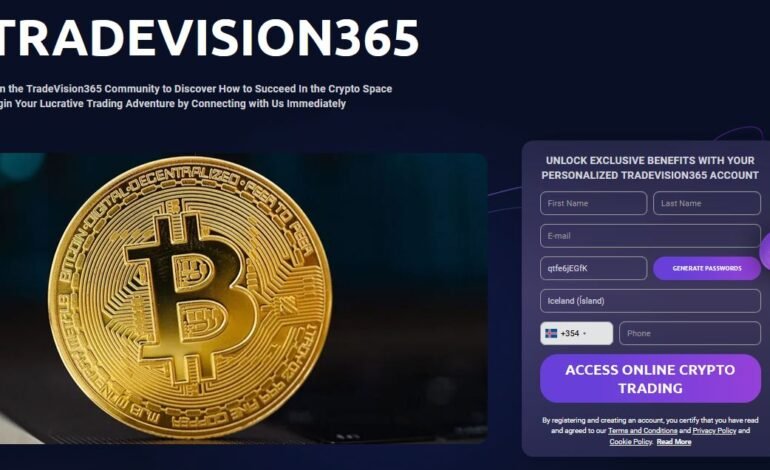 TradeVision365 Reviews – Your Gateway to Cryptocurrency Trading!