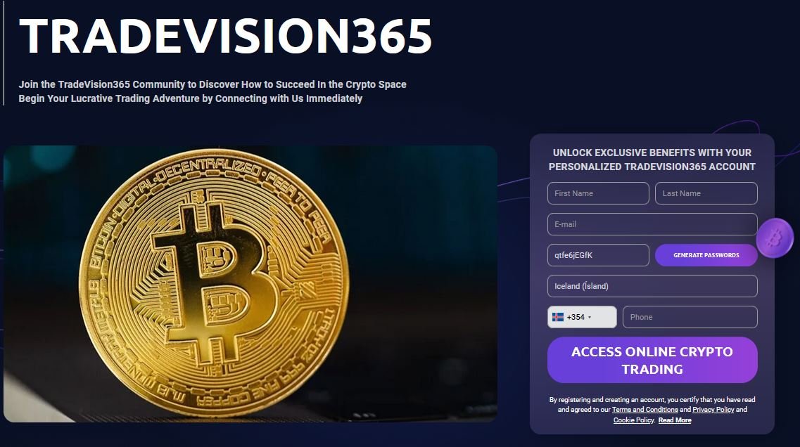 TradeVision365 Reviews – Your Gateway to Cryptocurrency Trading!
