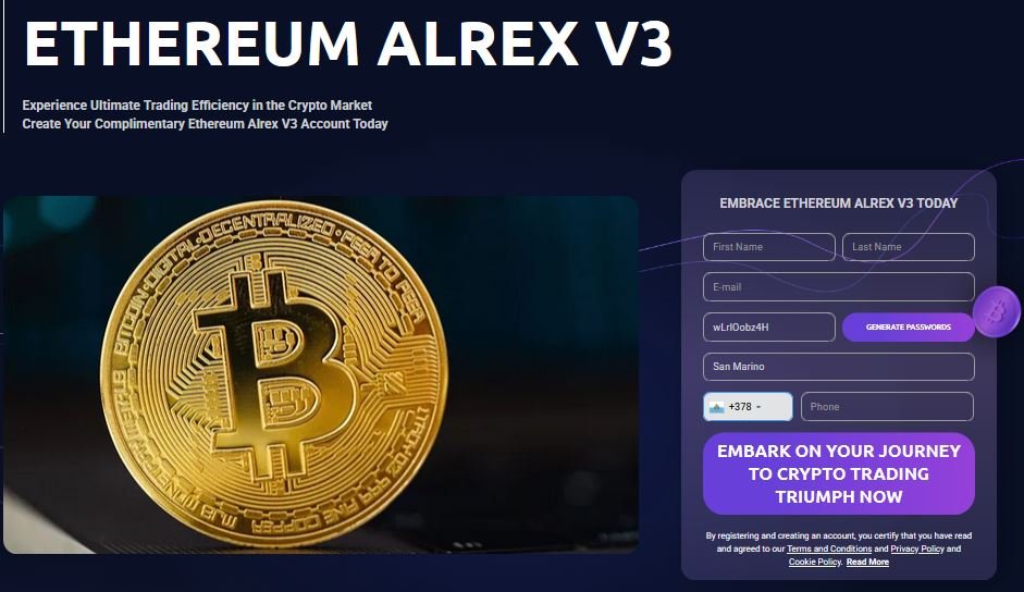 Ethereum Alrex V3 Reviews – The Next Generation Crypto Platform!