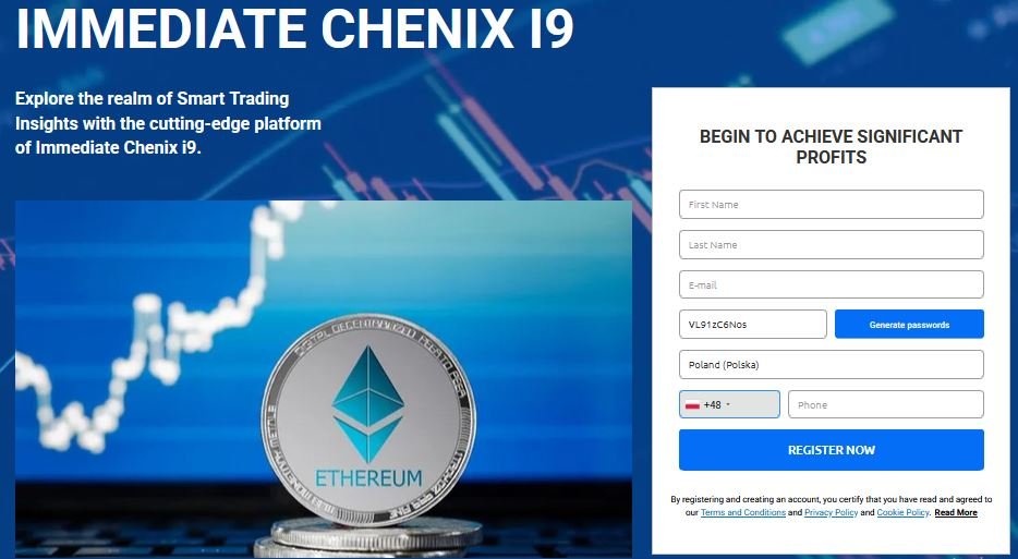Immediate Chenix i9 Reviews – The Next Big Thing in Cryptocurrency Trading!