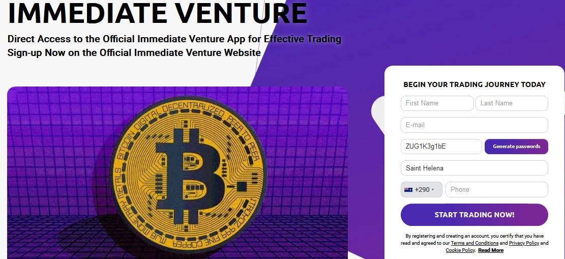 Immediate Venture Reviews – Genuine Crypto Trading Platform?