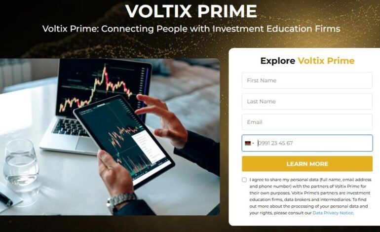 Voltix Prime Reviews – (Scam or Legit) Unlocking the Crypto Future