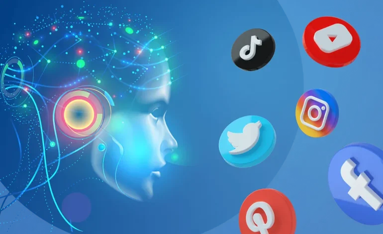 What role does artificial intelligence play on social media?