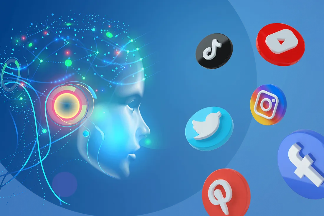 What role does artificial intelligence play on social media?