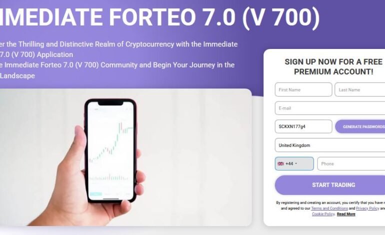 Immediate Forteo 7.0 (V 700) Reviews – Game-Changing AI Trading or Over-hyped Bot?