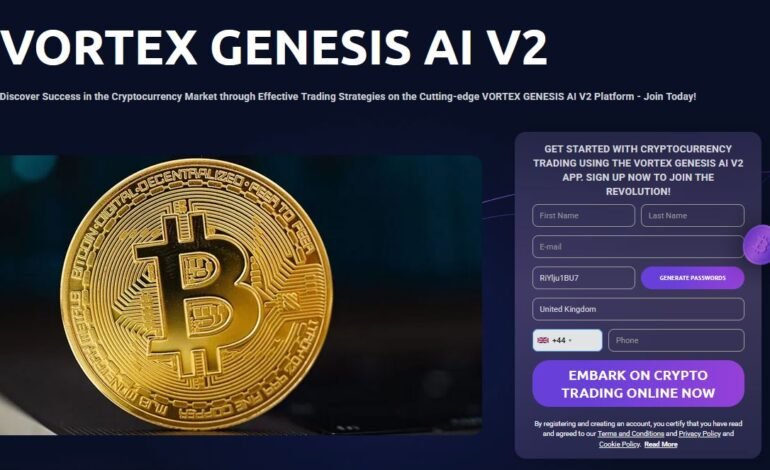 Vortex Genesis AI V2 Platform – Experience the Performance of AI in Trading!