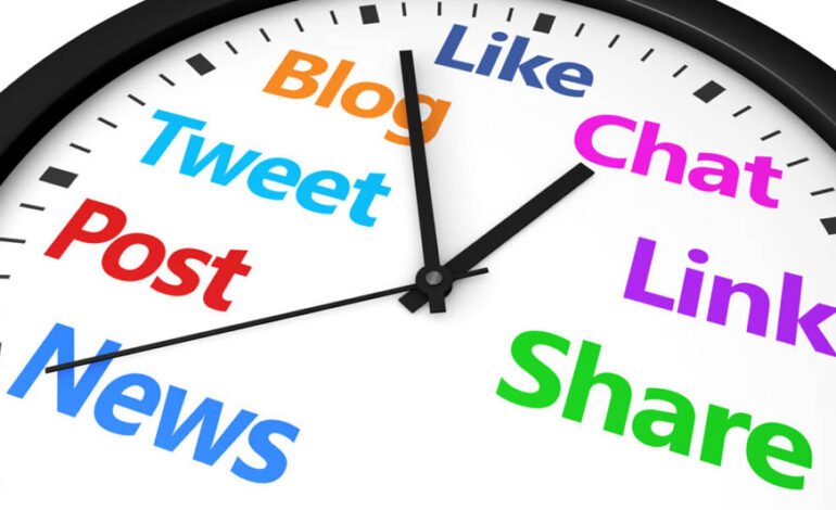 Dead hours on social networks! No posting