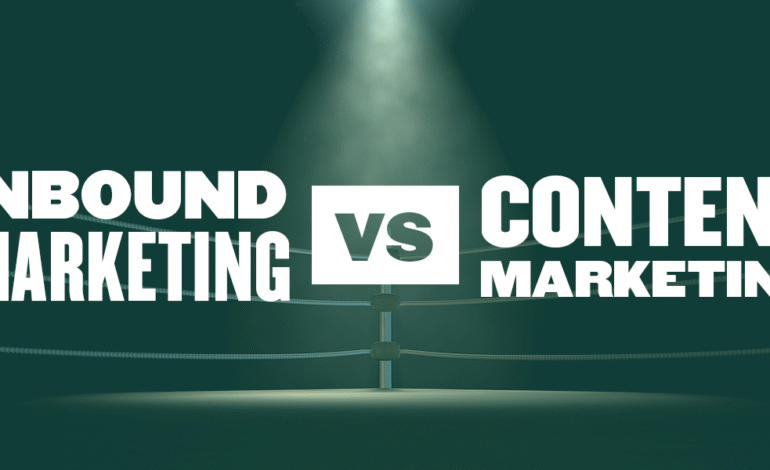 Inbound Marketing vs. Content Marketing