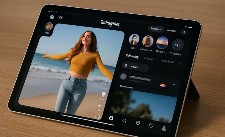 New Instagram app on iPad prioritizes Reels and adapts to larger screens