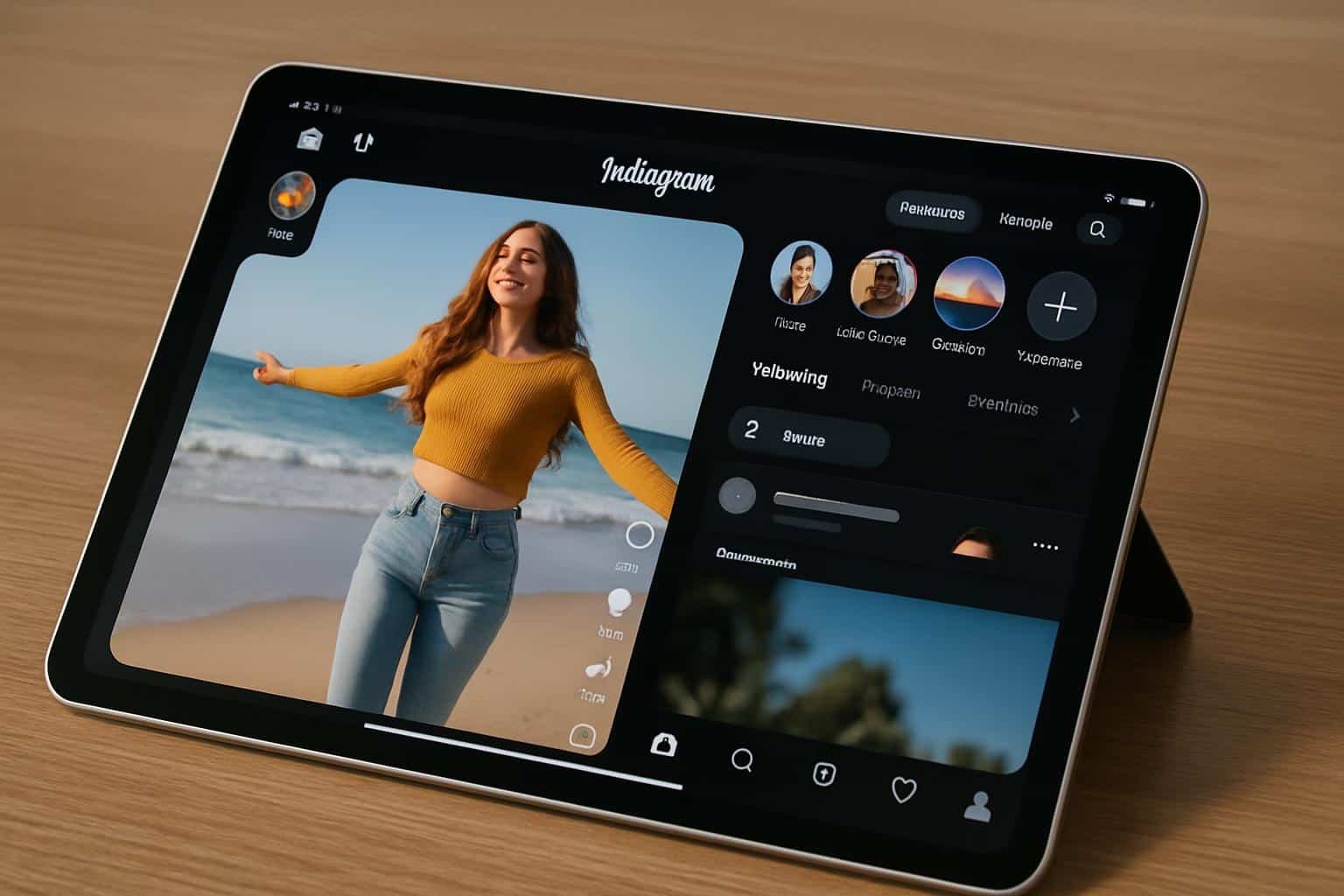 New Instagram app on iPad prioritizes Reels and adapts to larger screens