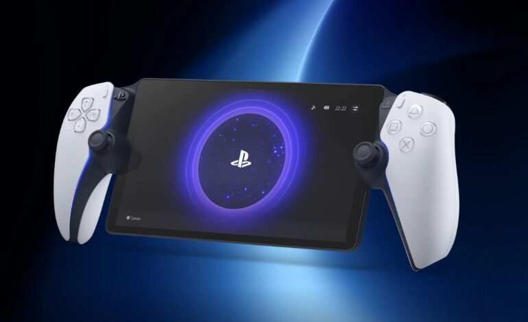 This is the new PlayStation portable console, it will be launched alongside the PS6