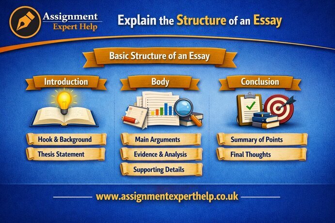 Explain the structure of an essay