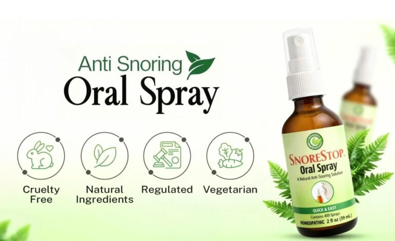 SnoreStop Throat Spray