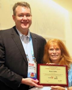 Ryan Ambs of Ambs Call Center Receives SNUG Founders Award for Answering Service Leadership