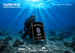 PADI Joins Aqaba Blue: Ocean Future in Action as Presenting Partner