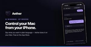 RedZen Releases Aether, an AI Agent That Operates a Mac From an iPhone by Voice