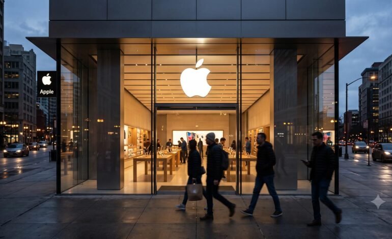 Apple Briefly Tops $5 Trillion Market Value Amid Strong Investor Confidence
