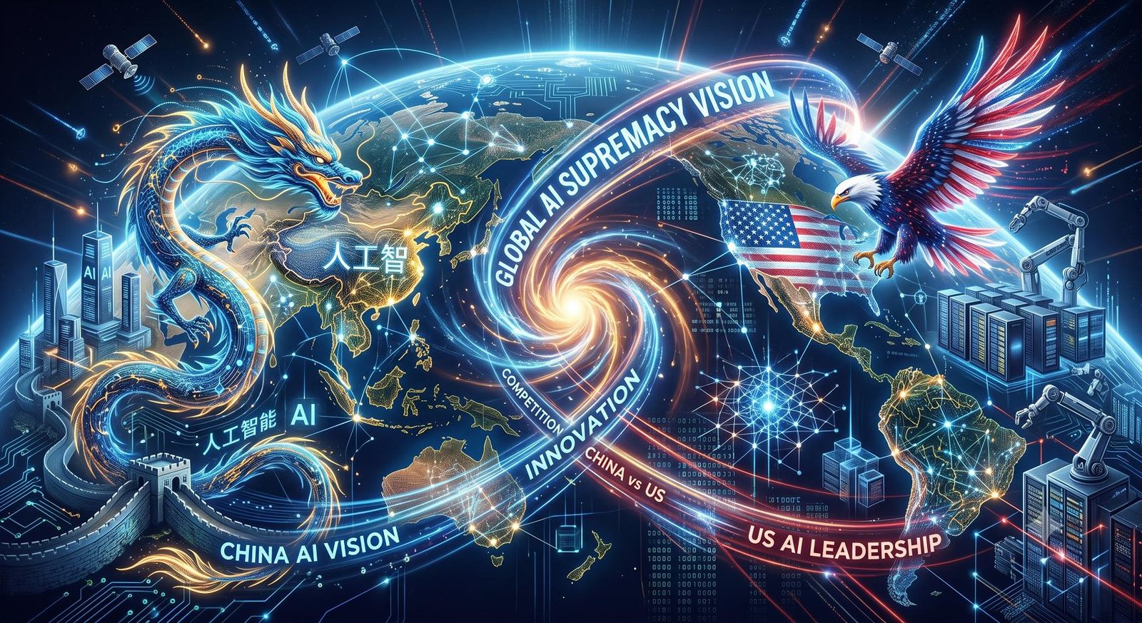 China Challenges US AI Supremacy With Global Vision